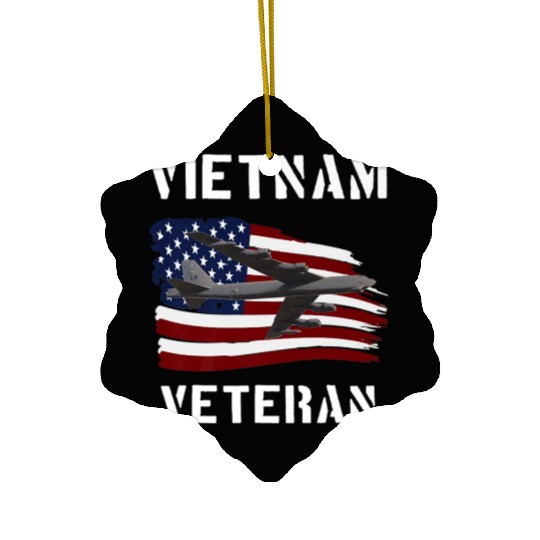 Vietnam Veteran B52 Stratofortress Bomber Plane Us Ceramic Ornaments