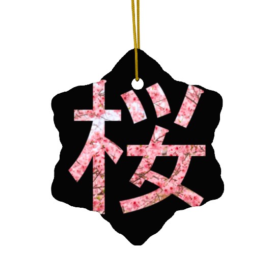 Cherry bloosom , Sakura, Cherry Blossom Ceramic Ornaments