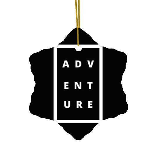 Adventure Ceramic Ornaments