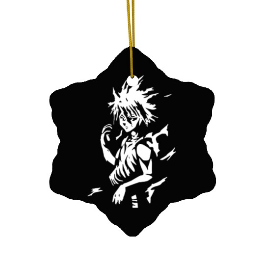 A7 Killua Assassin Lightning Aura Manga Anime Ceramic Ornaments