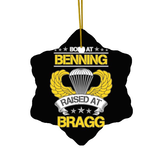 Fort Bragg Airborne Division US Army Veteran Ceramic Ornaments