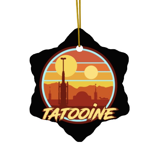 TATOOINE HOLIDAY Ceramic Ornaments