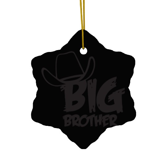 big brother Ceramic Ornaments