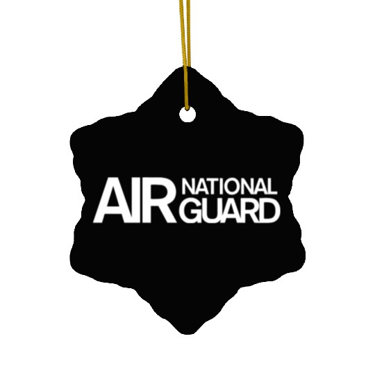 Air National Guard Ceramic Ornaments
