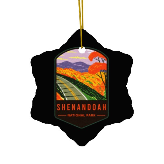Shenandoah National Park Ceramic Ornaments