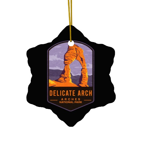 Delicate Arch Arches National Park Ceramic Ornaments