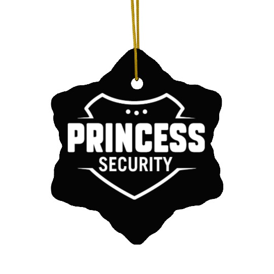 Princess Security Ceramic Ornaments Big Brother Announcement