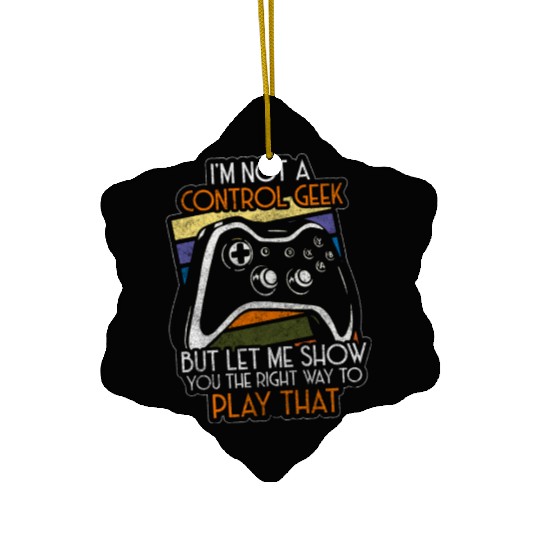 Computers Video Game Convention Ceramic Ornaments