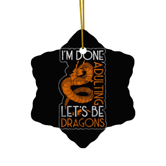 Dragon Black Chinese Dragon Ceramic Ornaments