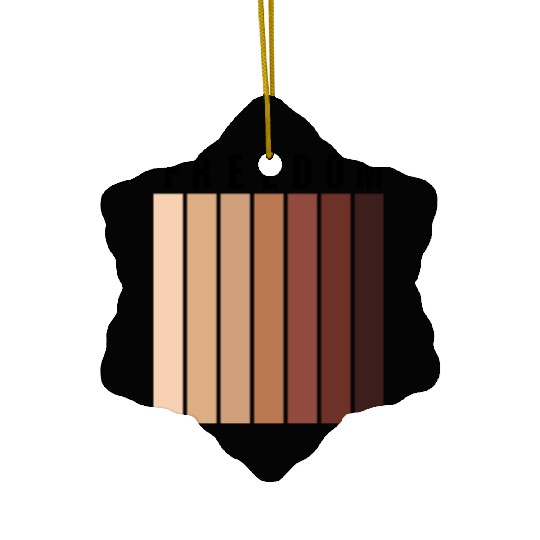 juneteenth-2022 freedom Ceramic Ornaments