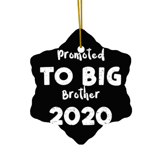 Promoted To Big Brother 2020 Ceramic Ornaments