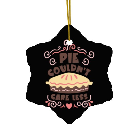 Pastry Chef Baking Pie Dessert Foodie Ceramic Ornaments