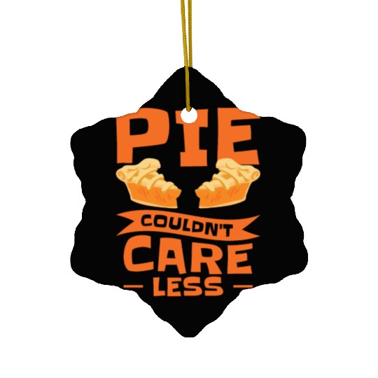 Pastry Chef Baking Pie Dessert Foodie Ceramic Ornaments