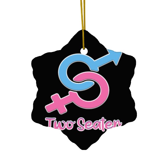 Silk road tees two seater funny Ceramic Ornaments