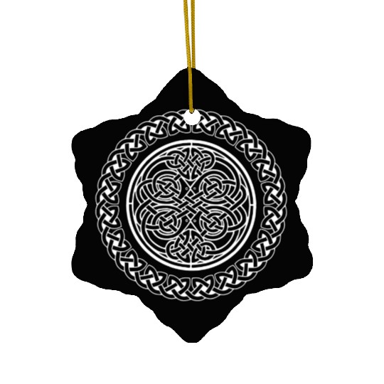 Celtic Knot Ceramic Ornaments