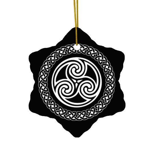 Celtic Knot Ceramic Ornaments
