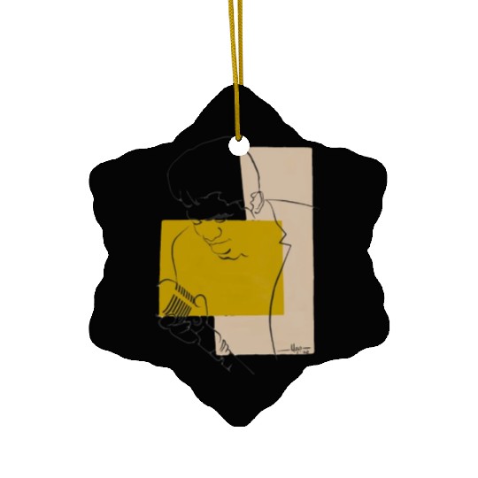 Say it loud clear Ceramic Ornaments