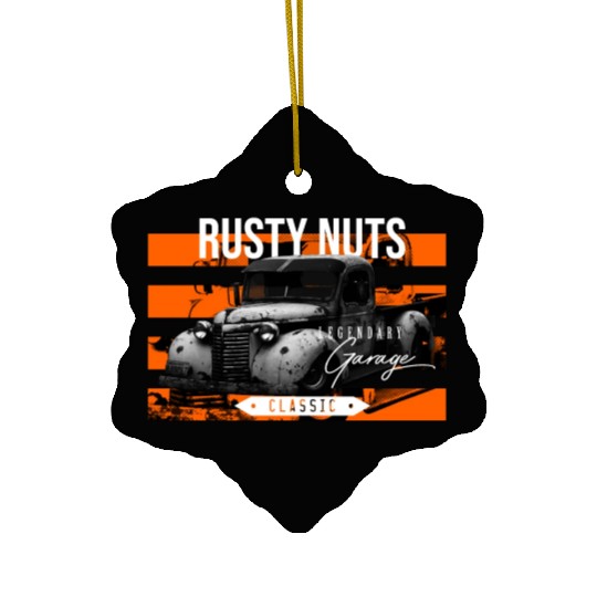 Rusty Nuts Classic Ceramic Ornaments