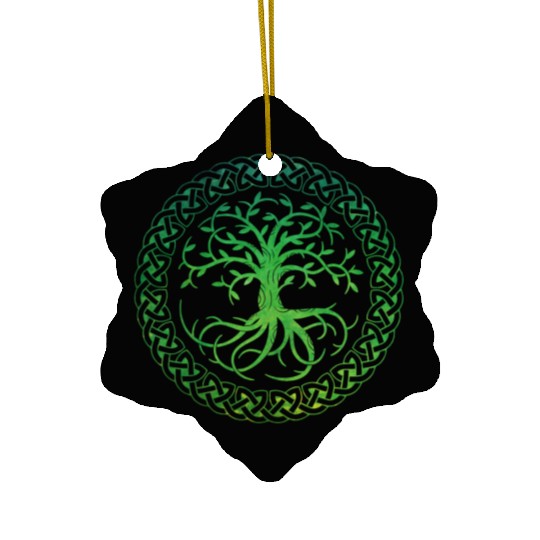 Celtic Tree of Life Ceramic Ornaments