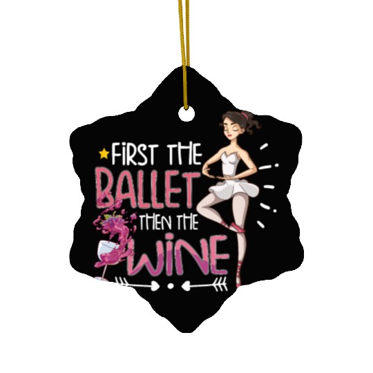 Ballet Ballerina Dance Dancer Dancing Ballet Gift Ceramic Ornaments