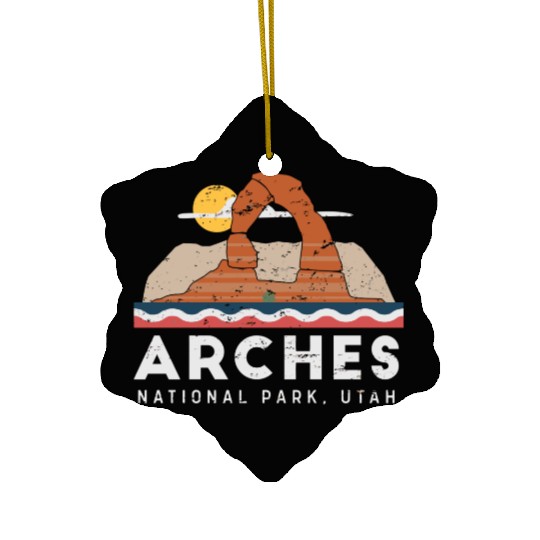Arches National Park T Ceramic Ornaments