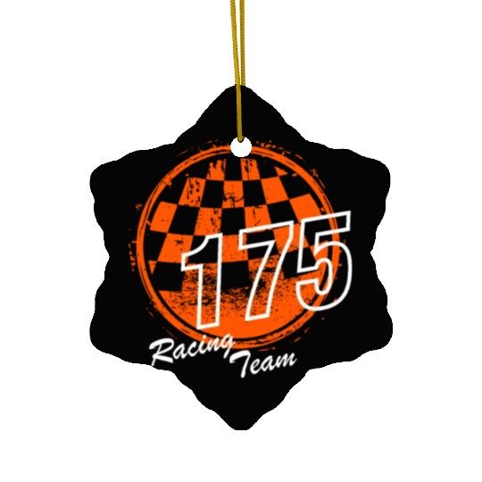 Racing Team 175 Ceramic Ornaments