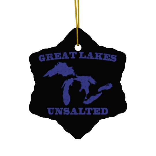Great Lakes Unsalted Ceramic Ornaments