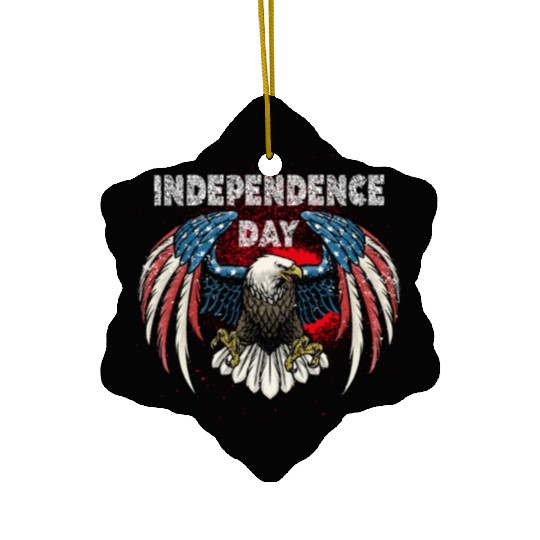 Independence day 2023 Ceramic Ornaments