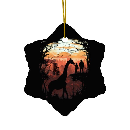 The Last of Us Joel and Ellie Family Ceramic Ornaments