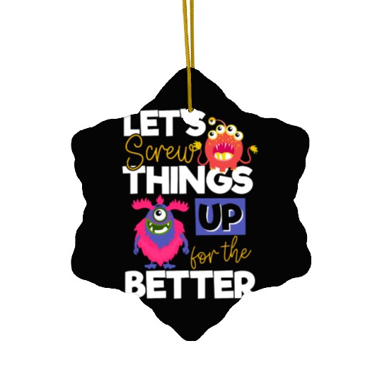 Monster Comic Little Sister Ceramic Ornaments