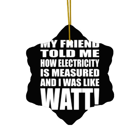 Electrician Electrical Engineer Lineman Ceramic Ornaments