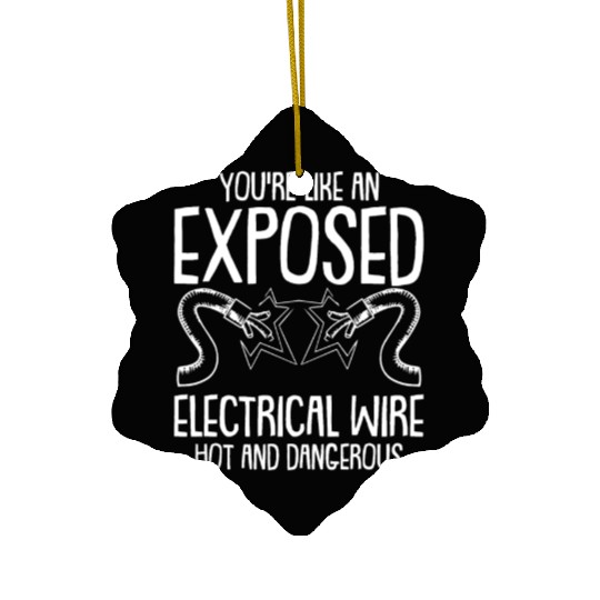 Electrician Electrical Engineer Lineman Ceramic Ornaments