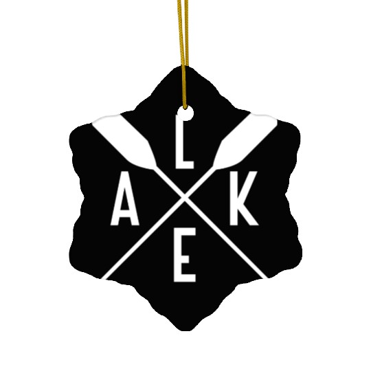 Lake Life Ceramic Ornaments