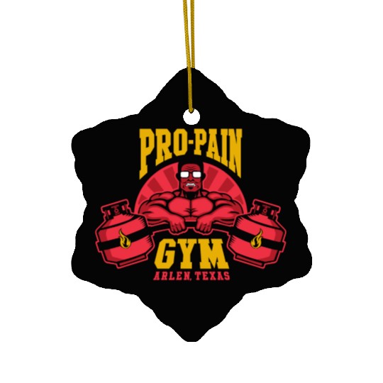 Propane Fitness Gym Ceramic Ornaments