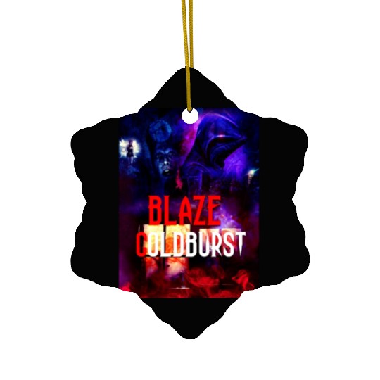Blaze Goldburst Fantasy Book Thriller Ceramic Ornaments