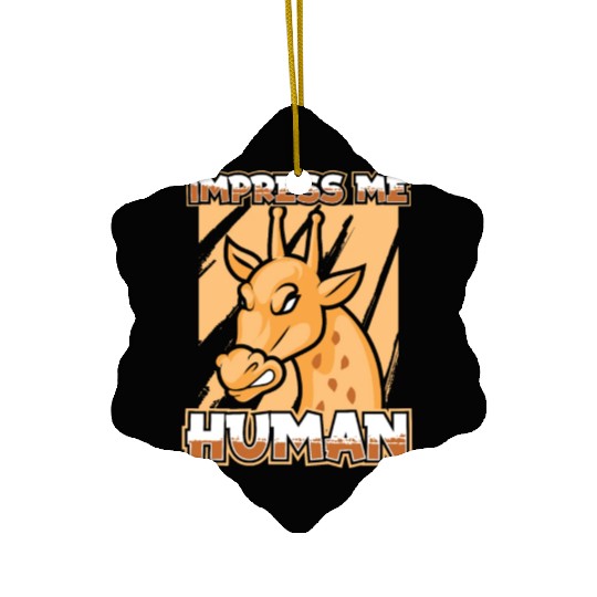 Giraffe Ceramic Ornaments