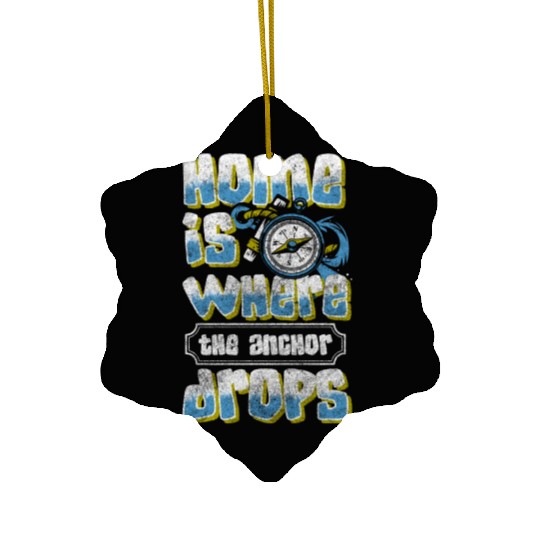 Compass Freedom Ceramic Ornaments