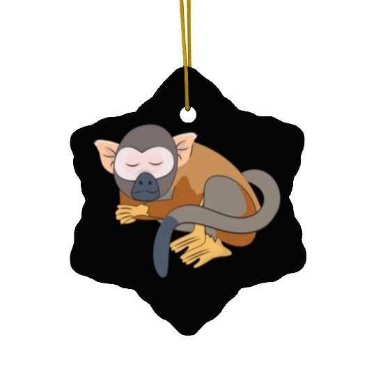 Pajamas Children, Slumbering Light, Skull Monkey Ceramic Ornaments