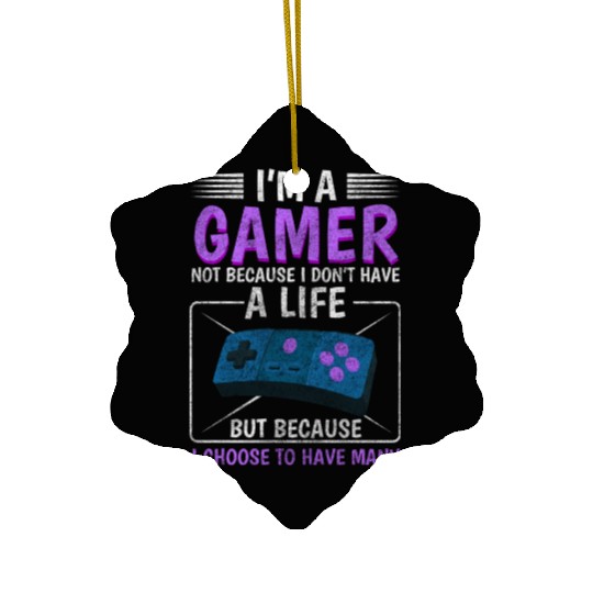 Game Nerd Console Ceramic Ornaments