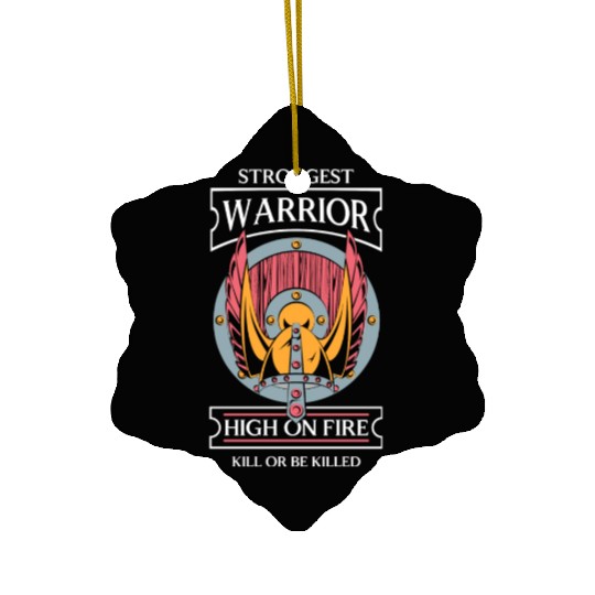 Thor Father Teutons Ceramic Ornaments