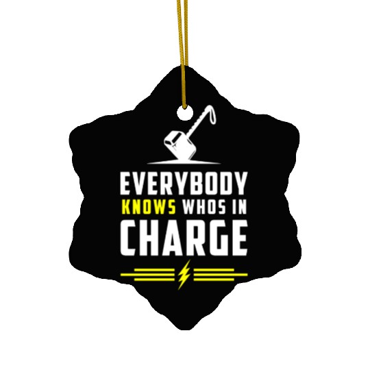 Thor Viking Ceramic Ornaments