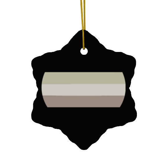 Camouflage Circle Center only Ceramic Ornaments