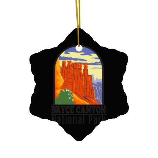 Bryce Canyon National Park Utah Ceramic Ornaments