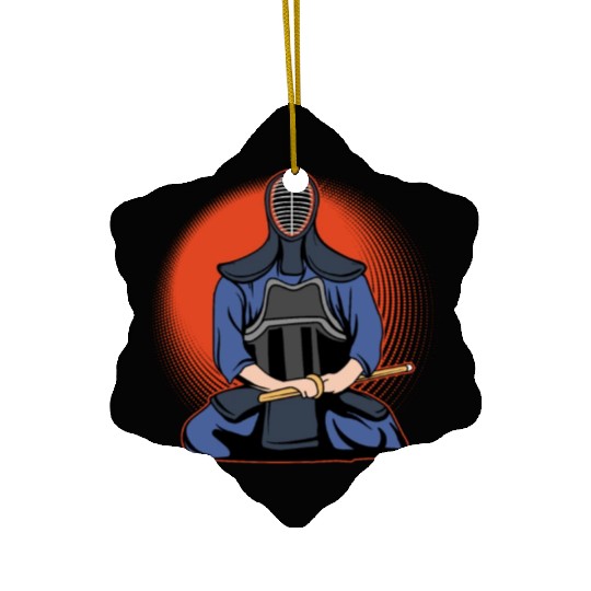 Kendo Master Kenjutsu Bamboo Swords Japanese MMA Ceramic Ornaments