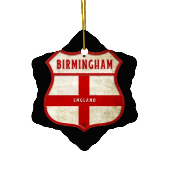 Birmingham England coat of arms Ceramic Ornaments