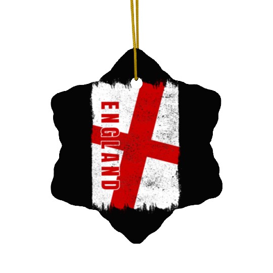 England flag Ceramic Ornaments