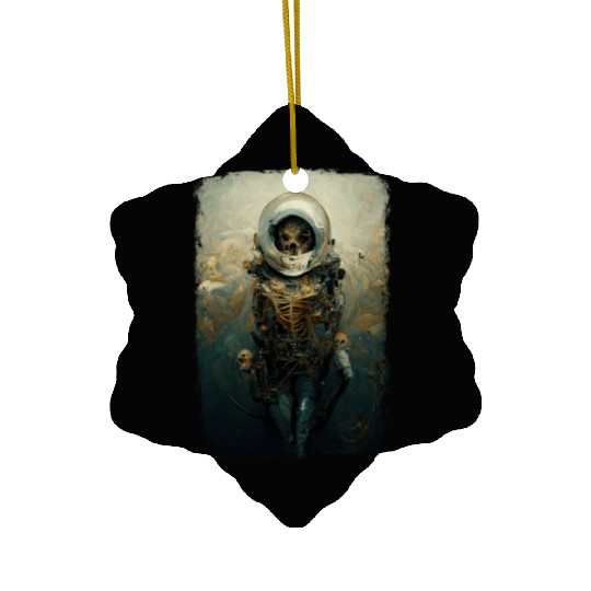 Into the Unknown Classic Ceramic Ornaments