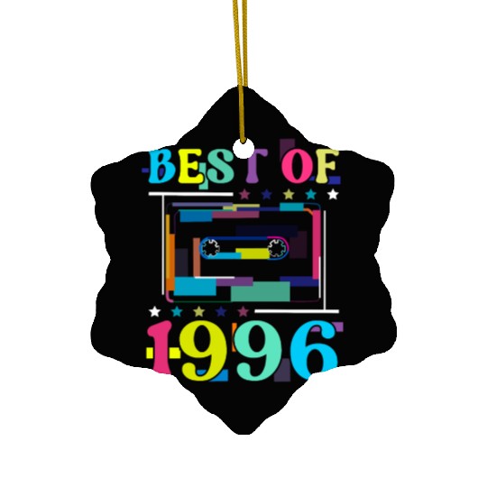 Best Of 1996 | Birthday Ceramic Ornaments | Birthday Retro