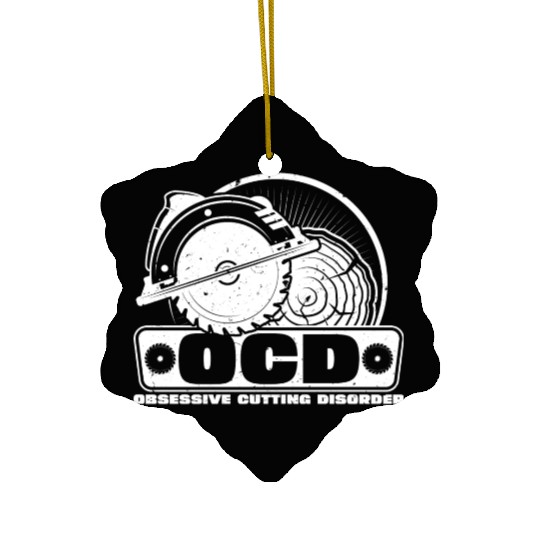 Classic Logger Lumberjack Worker Lifestyle Gifts Ceramic Ornaments