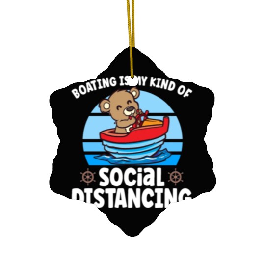 Sailing Sailboat Boating Kid Child Yacht Boat Ceramic Ornaments